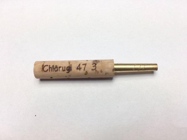 Chiarugi oboe staples 47mm brass, bore #3